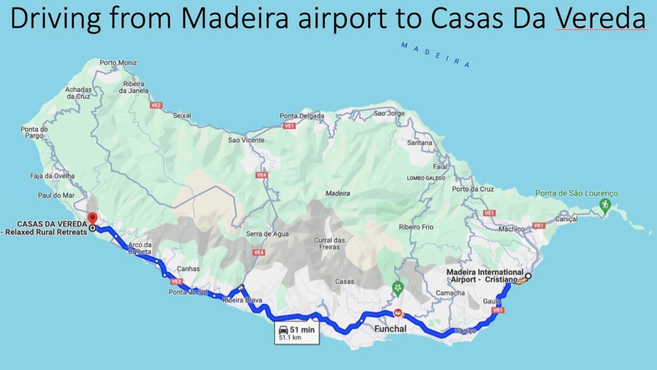 Casas Da Vereda Estreito Da Calheta 外观 照片